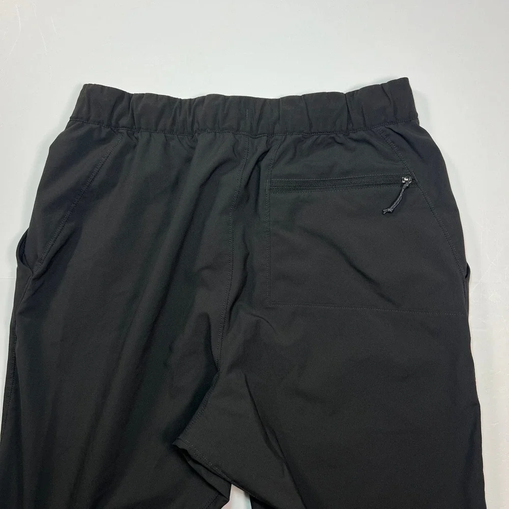 Patagonia Terrebonne Jogger Pants Black Mens XS Lightweight Poly Zip Pocket